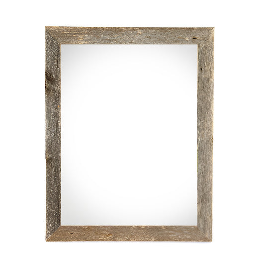18" x 24" Gray Solid Wood Hanging Picture Frame - Loft&Timber