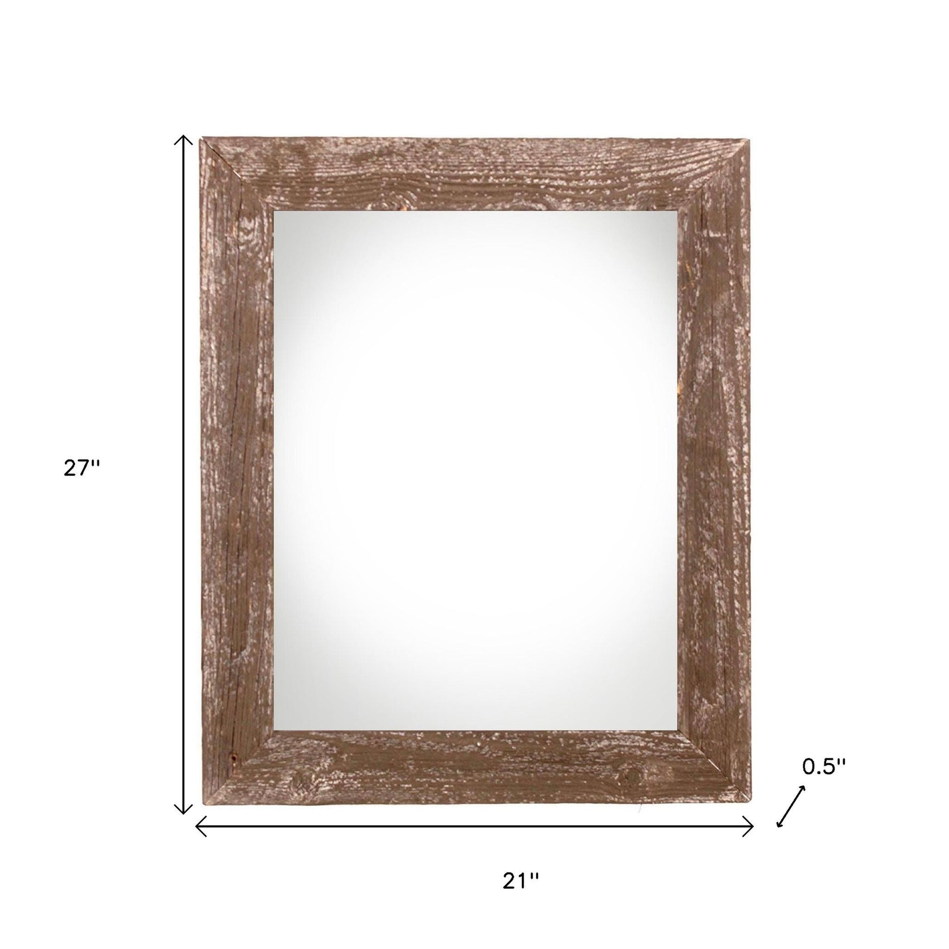18" x 24" Espresso Solid Wood Hanging Picture Frame - Loft&Timber