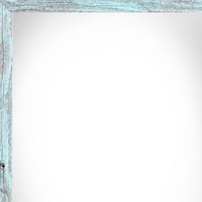20" x 24" Blue Solid Wood Hanging Picture Frame - Loft&Timber
