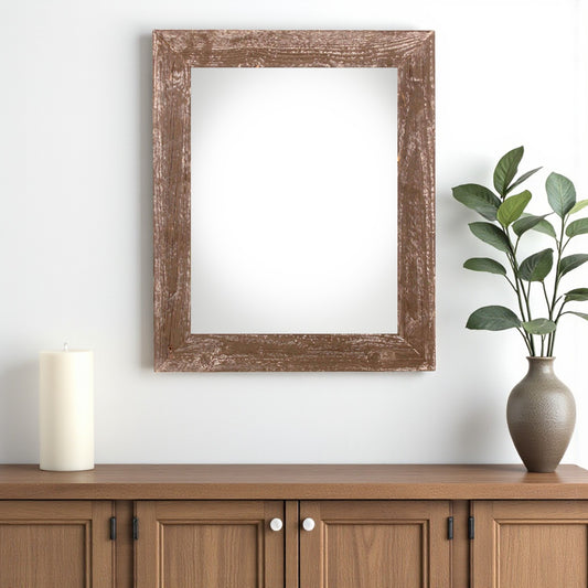 24" x 36" Espresso Solid Wood Hanging Picture Frame - Loft&Timber