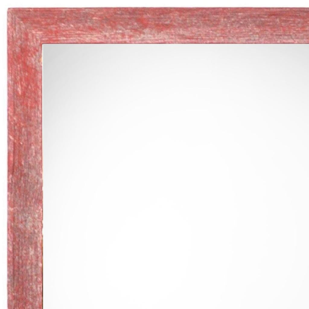 24" x 36" Red Solid Wood Hanging Picture Frame - Loft&Timber