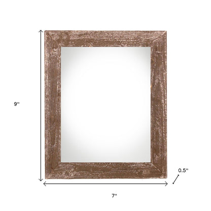 4" x 6" Espresso Solid Wood Tabletop Picture Frame - Loft&Timber