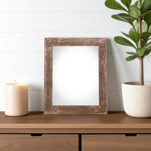 4" x 6" Espresso Solid Wood Tabletop Picture Frame - Loft&Timber