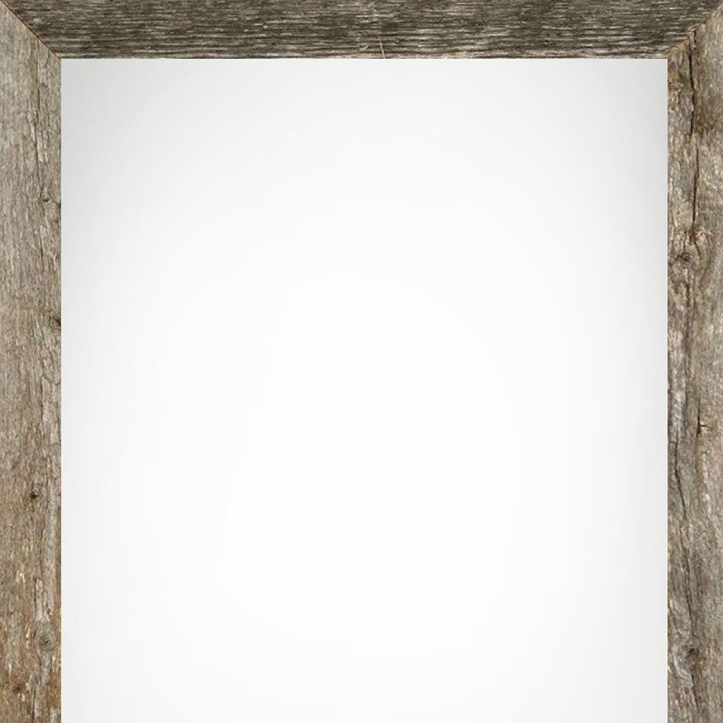 9" x 12" Gray Solid Wood Hanging Picture Frame - Loft&Timber