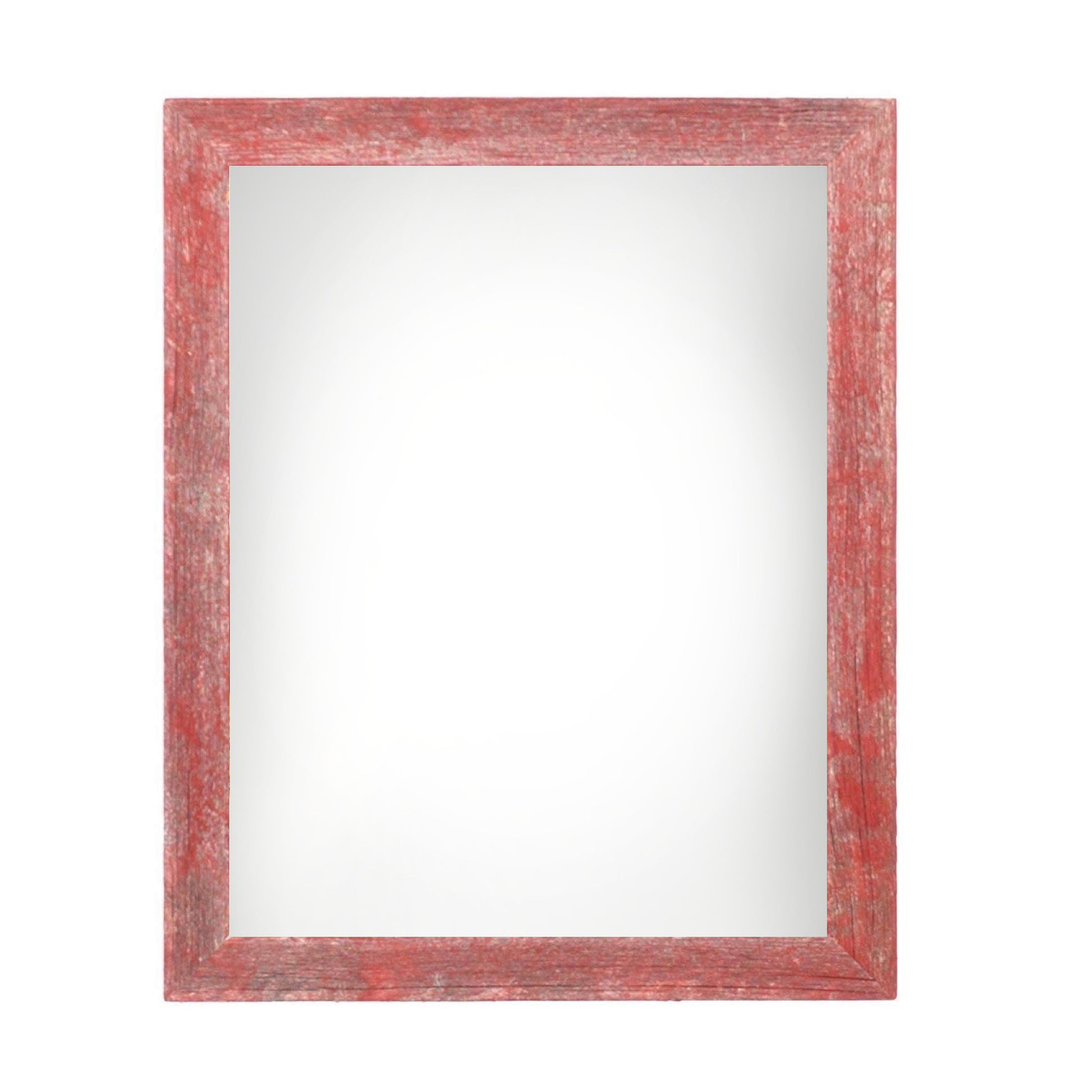 9" x 12" Red Solid Wood Hanging Picture Frame - Loft&Timber