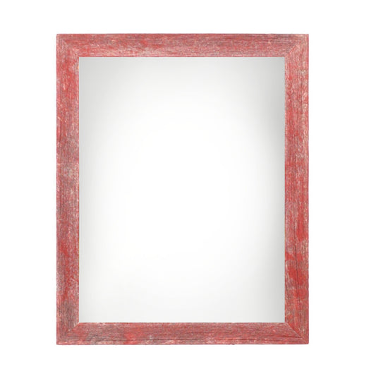 9" x 12" Red Solid Wood Hanging Picture Frame - Loft&Timber