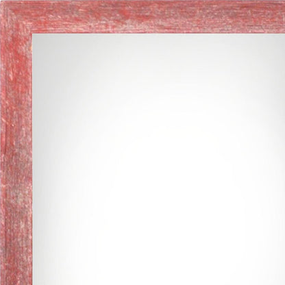 9" x 12" Red Solid Wood Hanging Picture Frame - Loft&Timber