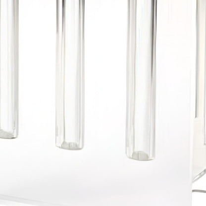 7" Clear Crystal Clear Square Table Vase - Loft&Timber