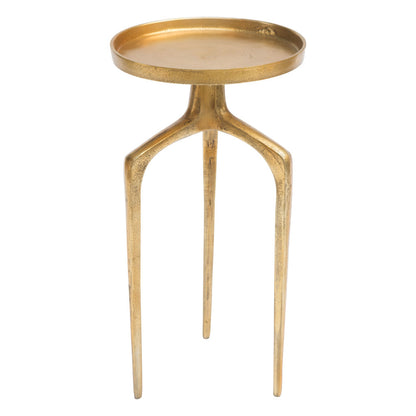 Set Of Two 13" Gold Nested Tables - Loft&Timber