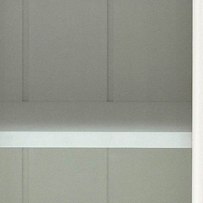 Classic White Two Level Storage Cabinet - Loft&Timber
