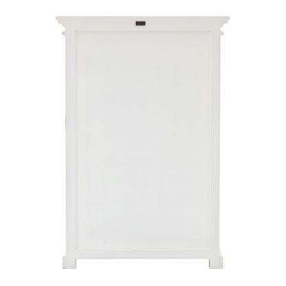 Classic White Two Level Storage Cabinet - Loft&Timber