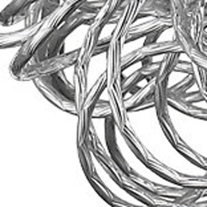 Mingle 3-Light Polished Chrome Pendant With Faceted Chrome Aluminum Wire Shade - Loft&Timber