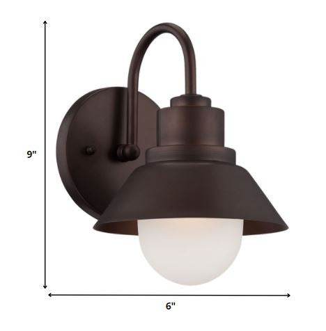 Bronze Lamp Shade Wall Light - Loft&Timber