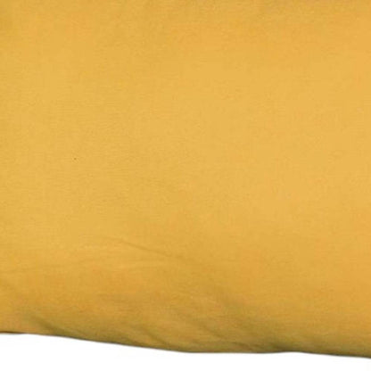 Set of 2 Yellow Modern Lumbar Throw Pillows - Loft&Timber