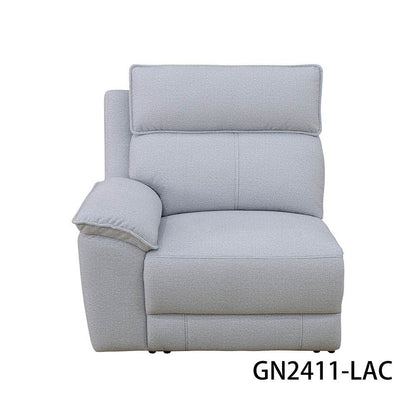 sofa Off-white Lambswool 4-Piece Living Room Recliner Sofa - Loft&Timber