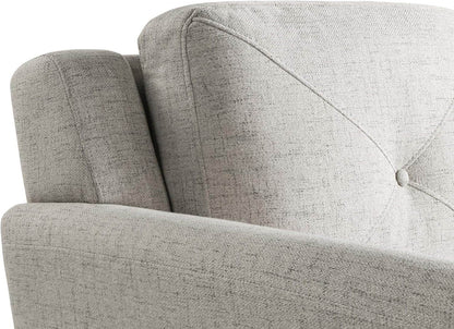Harrington Sofa Curved Arms, Beige - Loft&Timber