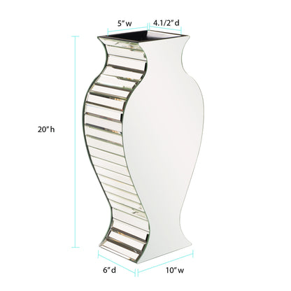 20" Clear Cylinder Table Vase - Loft&Timber