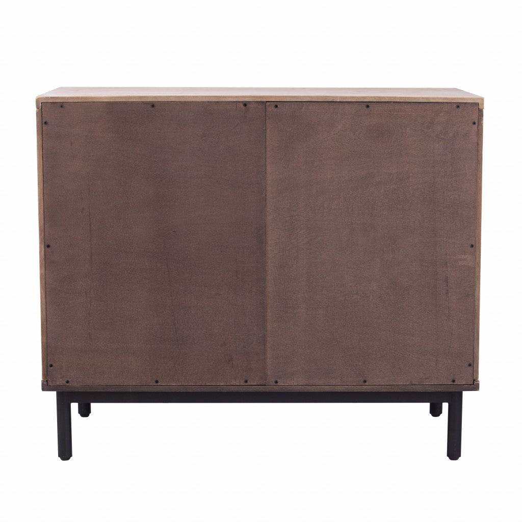 Modern Farmhouse Rustic Natural Accent Storage Cabinet - Loft&Timber