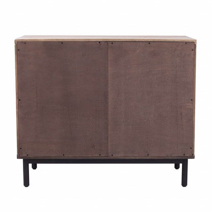 Modern Farmhouse Rustic Natural Accent Storage Cabinet - Loft&Timber