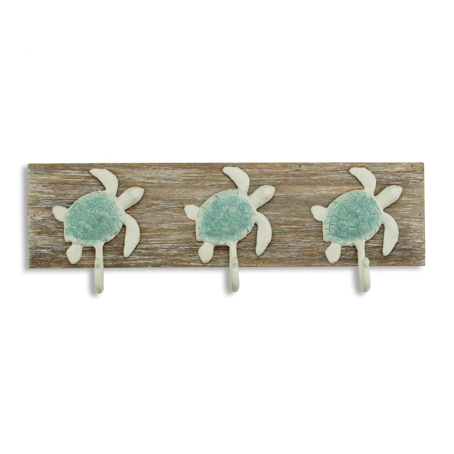 Coastal Sea Turtle Three Hook Coat Hanger - Loft&Timber
