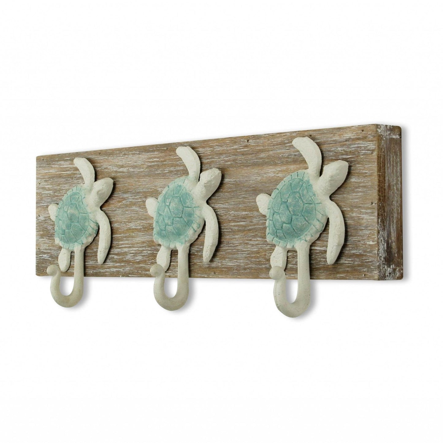 Coastal Sea Turtle Three Hook Coat Hanger - Loft&Timber