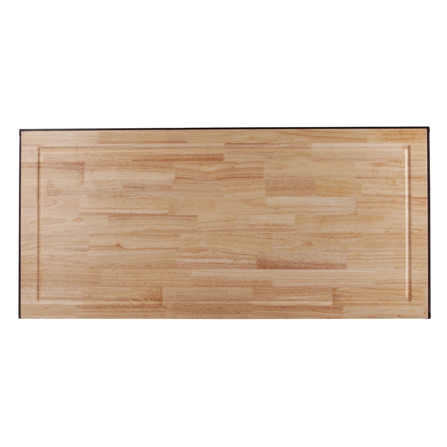 Brown and Natural 48" Kitchen Island With Storage - Loft&Timber