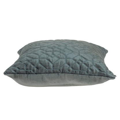 20" Charcoal Cotton Blend Throw Pillow - Loft&Timber