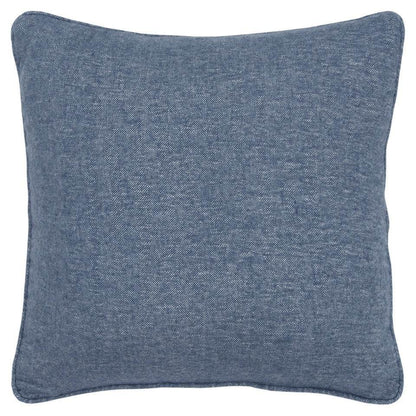 Blue Solid Classic Decorative Throw Pillow - Loft&Timber