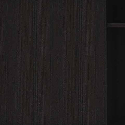 59" Black Open shelving TV Stand - Loft&Timber