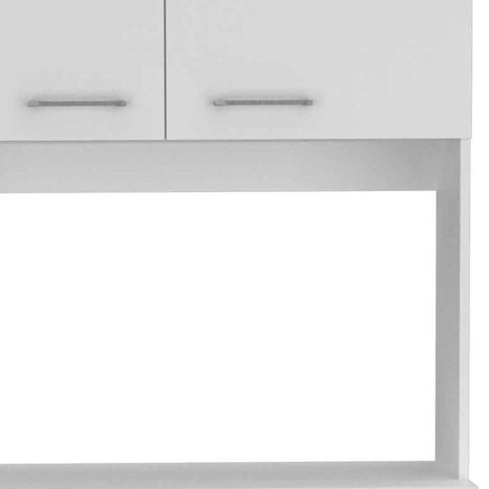 71" Modern White Pantry Cabinet with Five Shelves - Loft&Timber