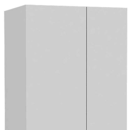 71" White Versatile Tall Pantry Cabinet with Five Shelves - Loft&Timber