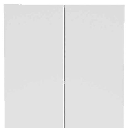 78" Modern White Pantry Cabinet with Two Full Size Doors - Loft&Timber