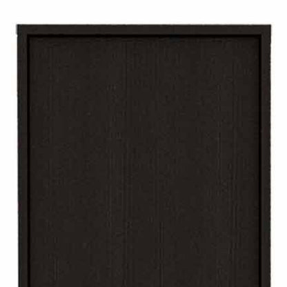 79" Modern Black Pantry Cabinet with Five Shelves - Loft&Timber