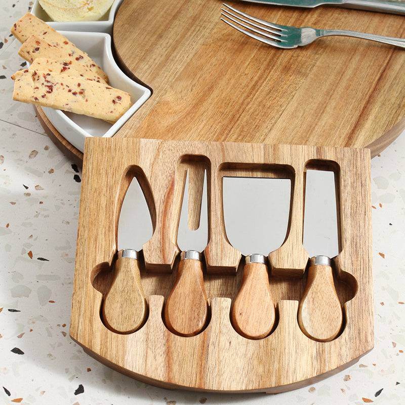 Circo Cheese Cutting Board & Ceramic Knife Set | Gift Idea - Loft&Timber