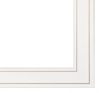 Everyday Starts with Coffee Chalkboard Framed 1 White Framed Print Kitchen Wall Art - Loft&Timber