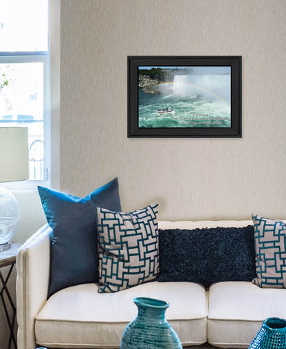 Into the Mist Black Picture Frame Print Wall Art - Loft&Timber