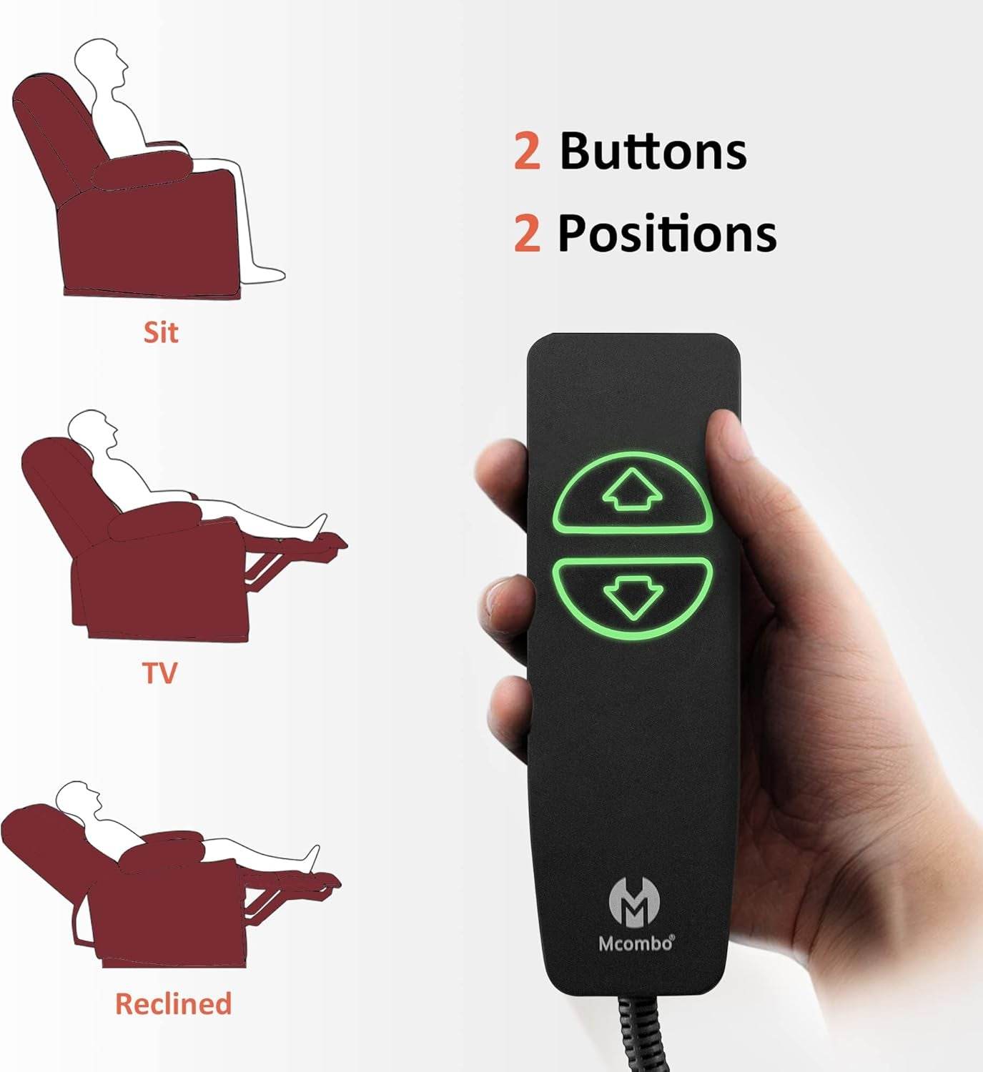 Fabric Electric Power Recliner Chair with Heat and Vibration, Cup Holders, USB Ports, Powered Reclining for Living Room 8015 (Burgundy, Single Recliner) - Loft&Timber