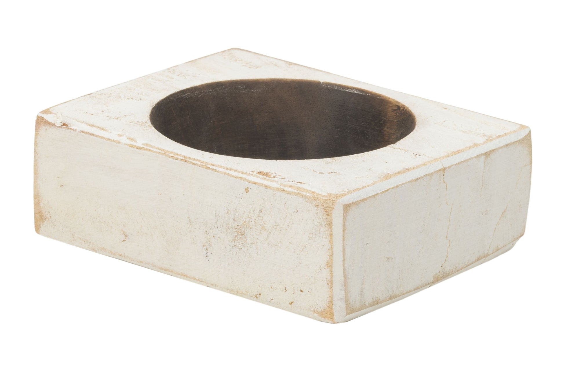 4" Wide Pillar Tabletop Pillar Candle Holder - Loft&Timber