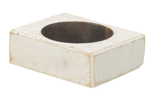 4" Wide Pillar Tabletop Pillar Candle Holder - Loft&Timber