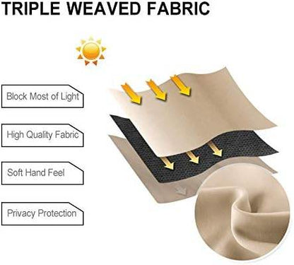 Custom Curtains: 1 Panel Wide Width Blackout Curtain, Room Divider Curtains - Loft&Timber