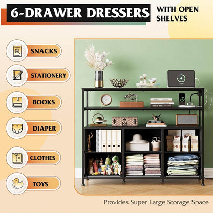 Led Dresser TV Stand - Loft&Timber