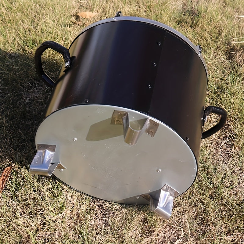 Charcoal Fire Pit Stainless Steel Stove Outdoor-2
