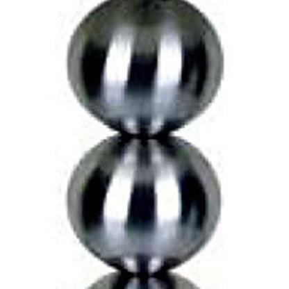 Silver Bauble Table Lamp with White Shade - Loft&Timber