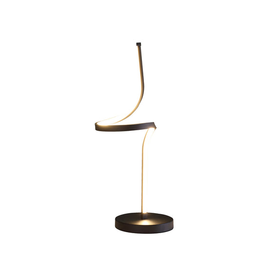 22" Black Bedside Led Table Lamp - Loft&Timber