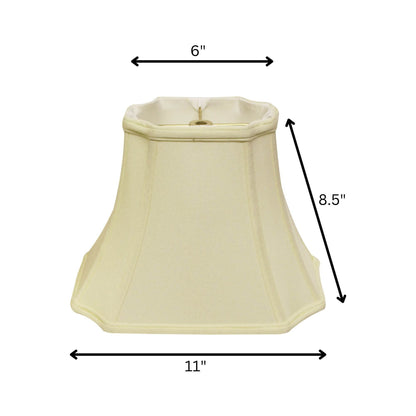 Ivory Shantung Silk Lamp Shade - Loft&Timber
