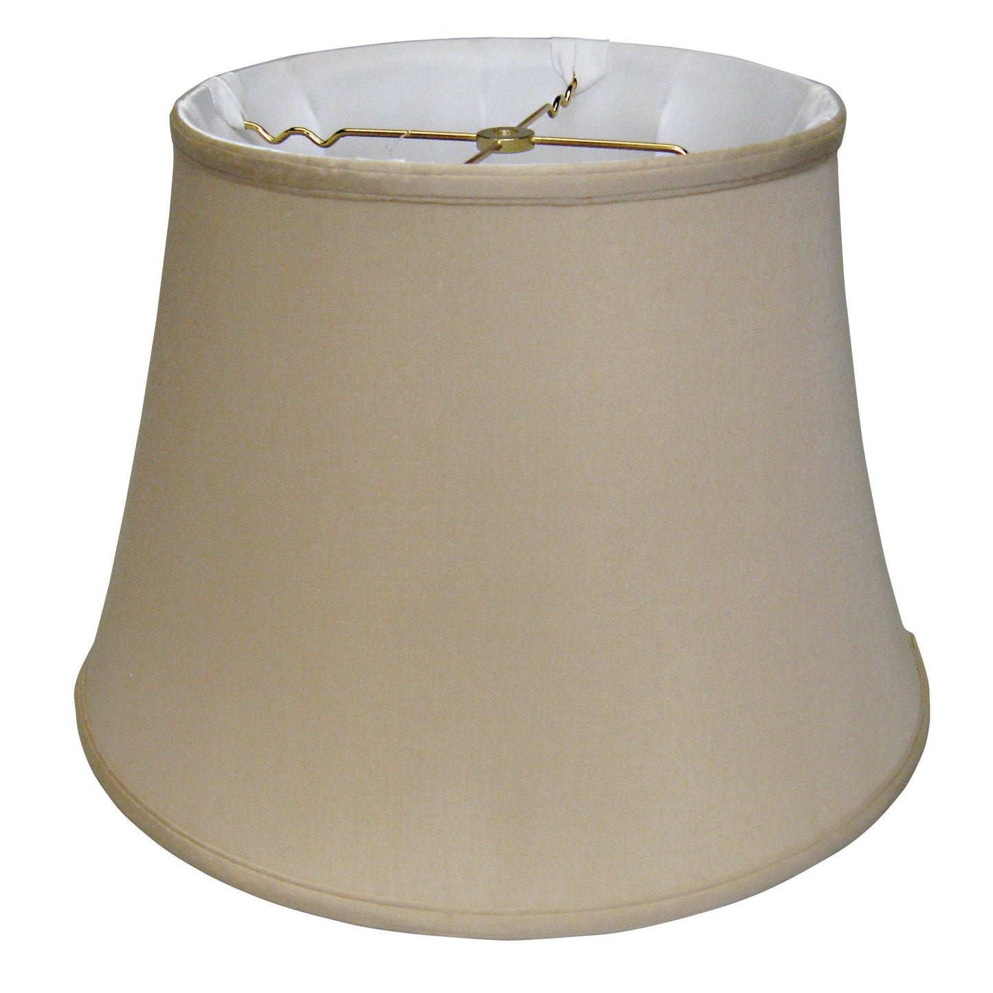 Brown Pongee Silk Bell Lamp Shade - Loft&Timber