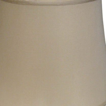 Brown Pongee Silk Bell Lamp Shade - Loft&Timber