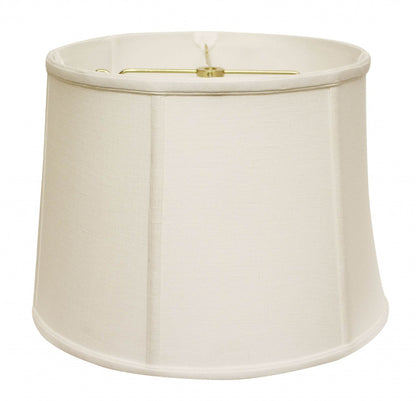 White Linen Drum Lamp Shade - Loft&Timber