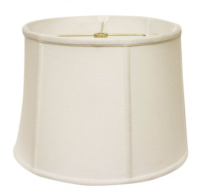 White Linen Drum Lamp Shade - Loft&Timber
