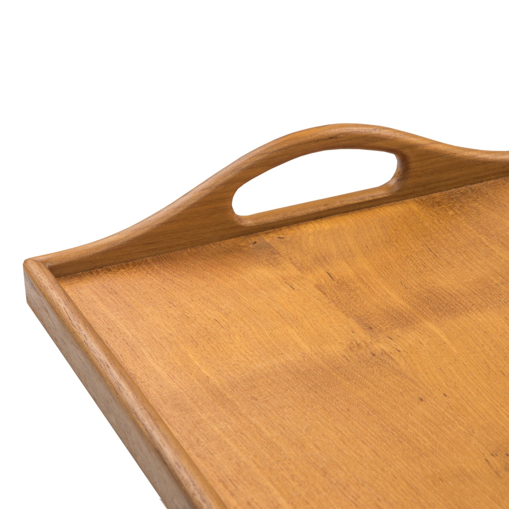 Designer Solid Teak 19" Serving Tray - Loft&Timber